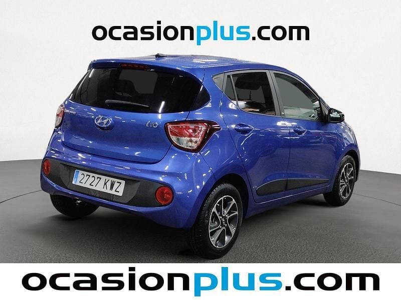 Usado Hyundai i10 GO! 87 CV (63 kW) 2019 Azul Utilitario