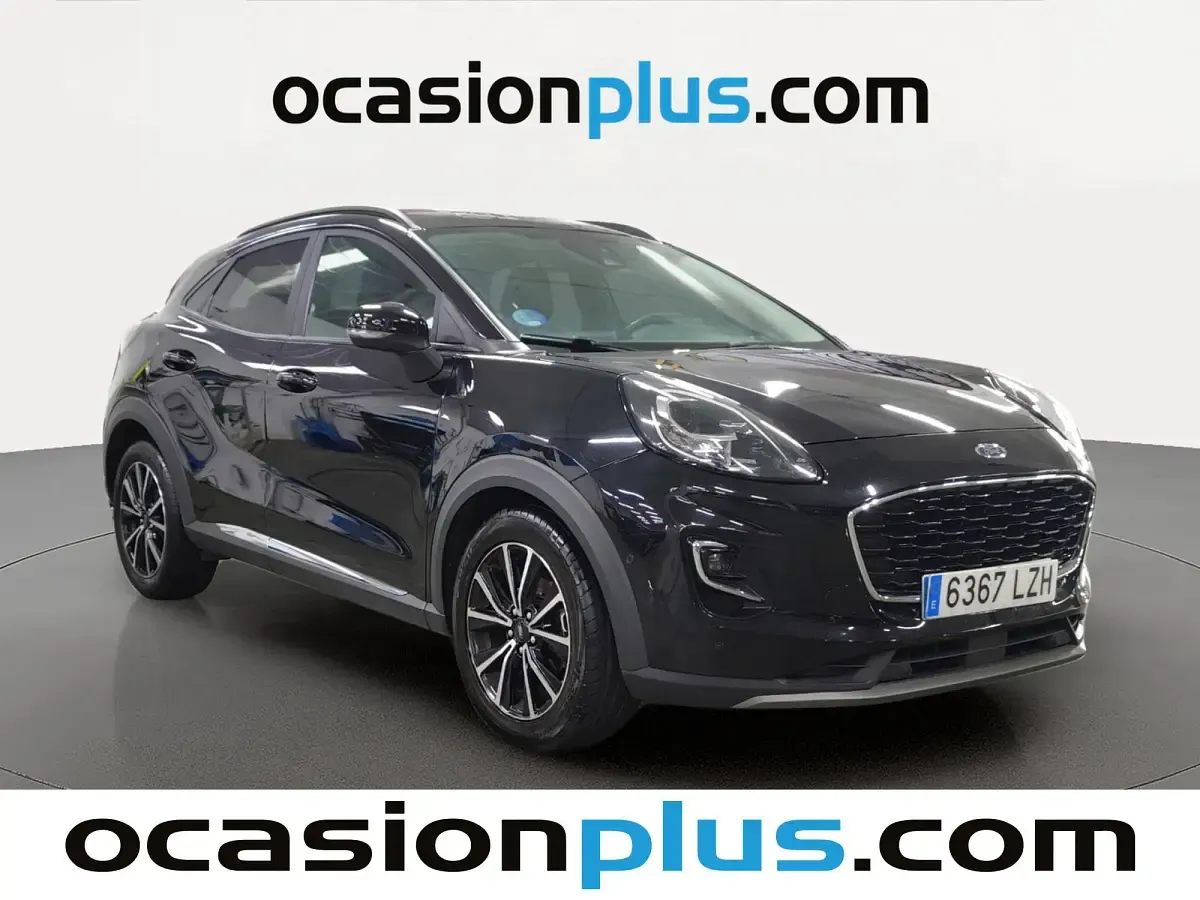 Usado Ford Puma Titanium 125 CV (91 kW) 2022 Negro SUV