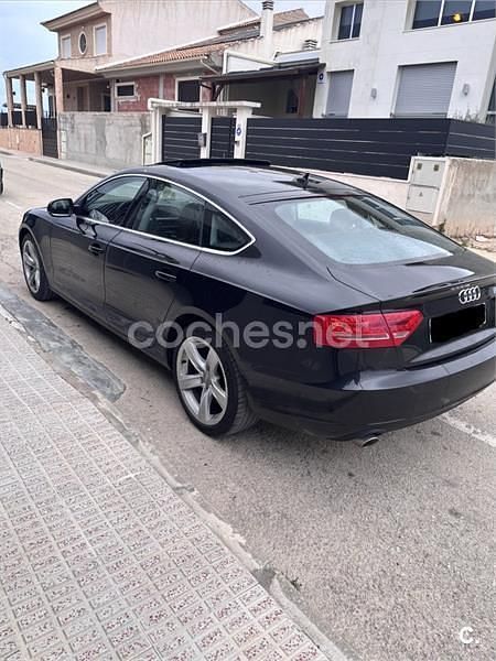 Usado Audi A5 Sportback 190 CV (139 kW) 2010 Negro Utilitario