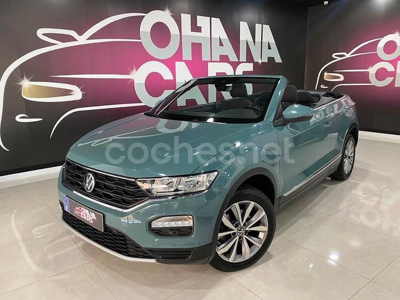 Azul Usado 2021 VW T-Roc Style SUV | 17.990 € (Precio justo) - Imagen 1/4