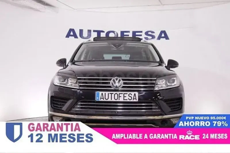 Usado VW Touareg 262 CV (192 kW) 2015 Negro SUV