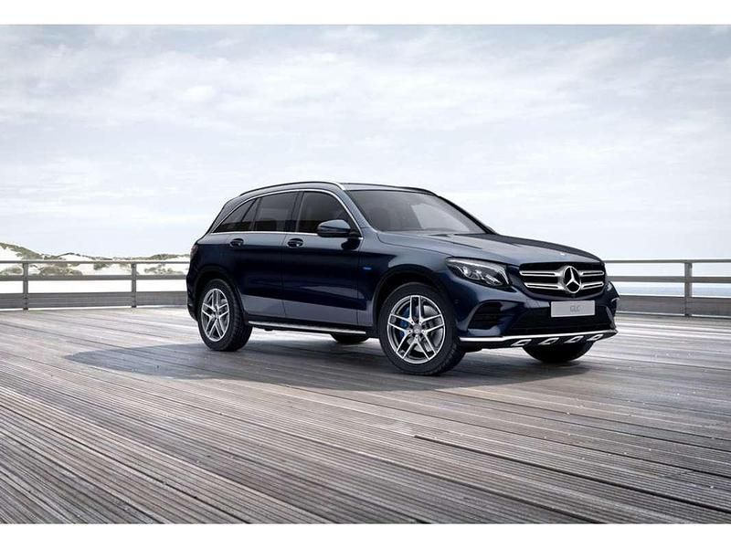 Usado Mercedes GLC350 320 CV (235 kW) 2016 Azul SUV
