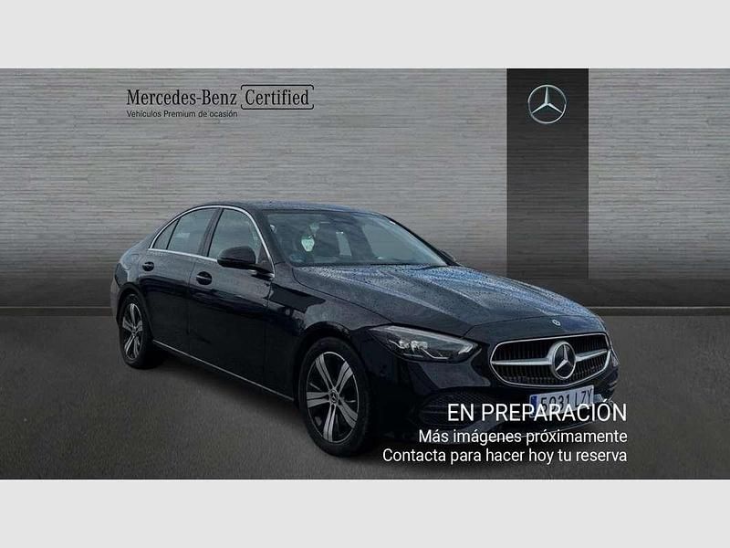 Usado Mercedes C200 163 CV (119 kW) 2022 Negro Berlina