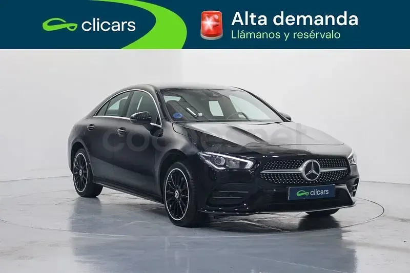 Usado Mercedes CLA250e 218 CV (160 kW) 2023 Negro Berlina
