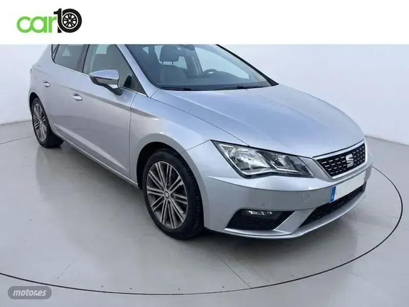 Usado Seat Leon XCELLENCE 130 CV (95 kW) 2020 Gris Berlina