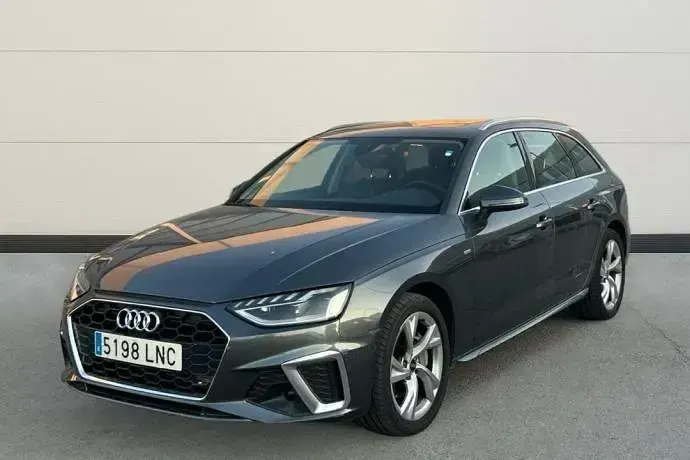 Usado Audi A4 S-Line 204 CV (150 kW) 2021 Gris Familiar