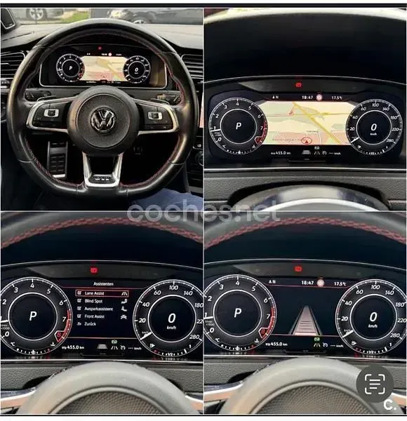 Usado VW Golf VII GTI 245 CV (180 kW) 2017 Blanco Berlina