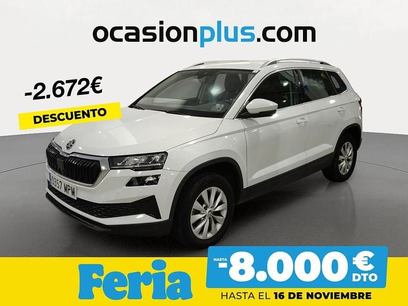 Blanco Usado 2024 Skoda Karoq Selection SUV | 27.490 € (Precio justo) - Imagen 1/4