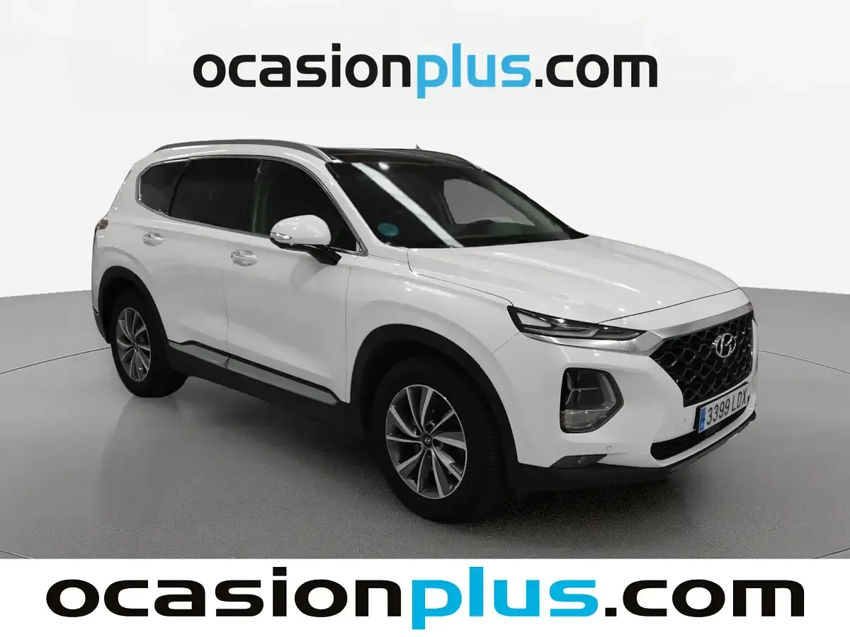Usado Hyundai Santa Fe Style 200 CV (147 kW) 2020 Blanco SUV