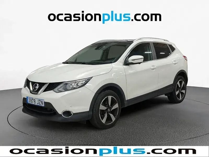 Blanco Usado 2017 Nissan Qashqai Tekna SUV | 15.700 € (Precio justo) - Imagen 1/4
