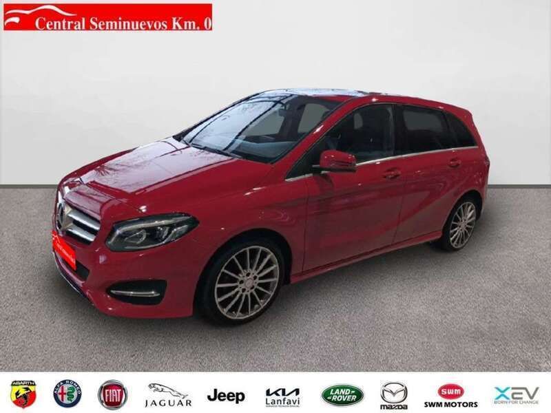 Usado Mercedes B180 109 CV (80 kW) 2015 Rojo Utilitario