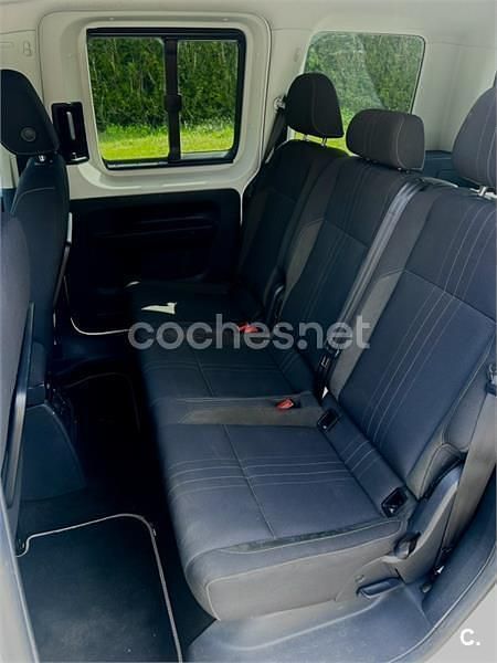Usado VW Caddy 150 CV (110 kW) 2018 Blanco Monovolumen