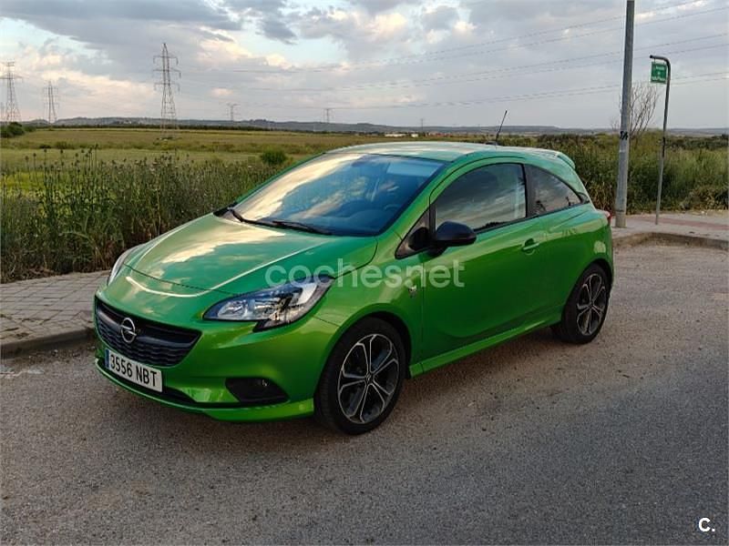 Usado Opel Corsa 150 CV (110 kW) 2018 Verde Berlina