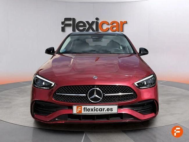 Usado Mercedes C200 204 CV (150 kW) 2021 Rojo Berlina