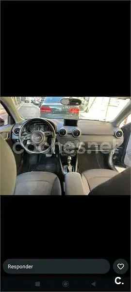 Usado Audi A1 Sportback 90 CV (66 kW) 2015 Negro Utilitario
