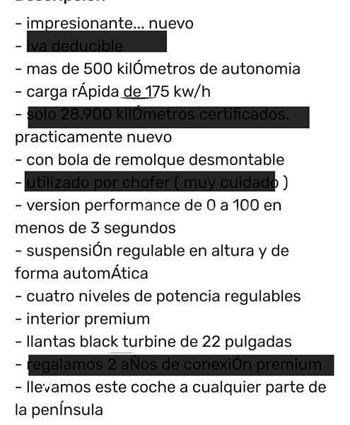 Usado Tesla Model X Performance 580 kW (789 CV) 2019 Eléctrico SUV