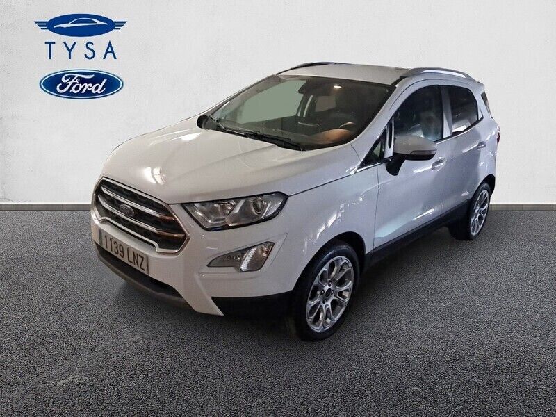 Blanco Usado 2021 Ford Ecosport Titanium SUV | 16.990 € (Caro) - Imagen 1/4