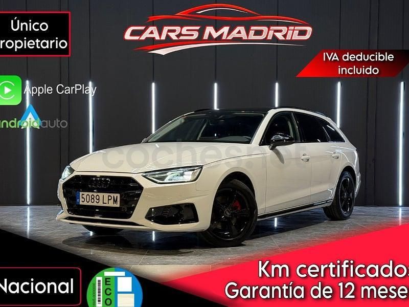 Usado Audi A4 Advanced Plus 136 CV (100 kW) 2021 Blanco Familiar