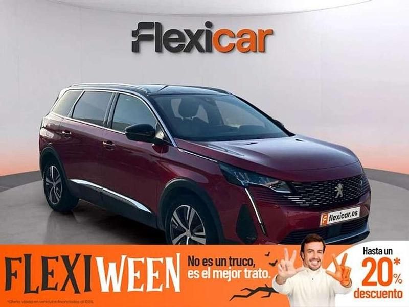 Burdeos Usado 2019 Peugeot 5008 Active Monovolumen | 18.790 € (Buen precio) - Imagen 1/4
