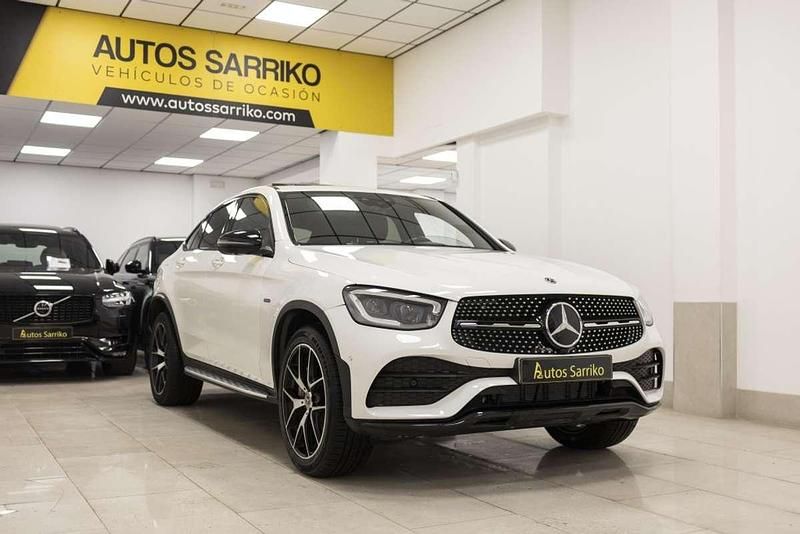 Usado Mercedes GLC300e 317 CV (233 kW) 2021 Blanco SUV