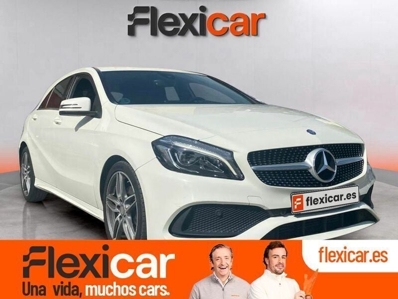 Blanco Usado 2017 Mercedes A200 AMG line Berlina | 20.490 € (Precio justo) - Imagen 1/4