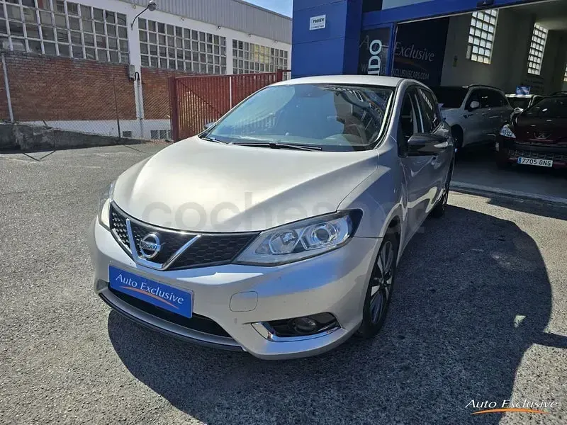 Usado Nissan Pulsar Tekna 110 CV (80 kW) 2015 Gris / plata Utilitario