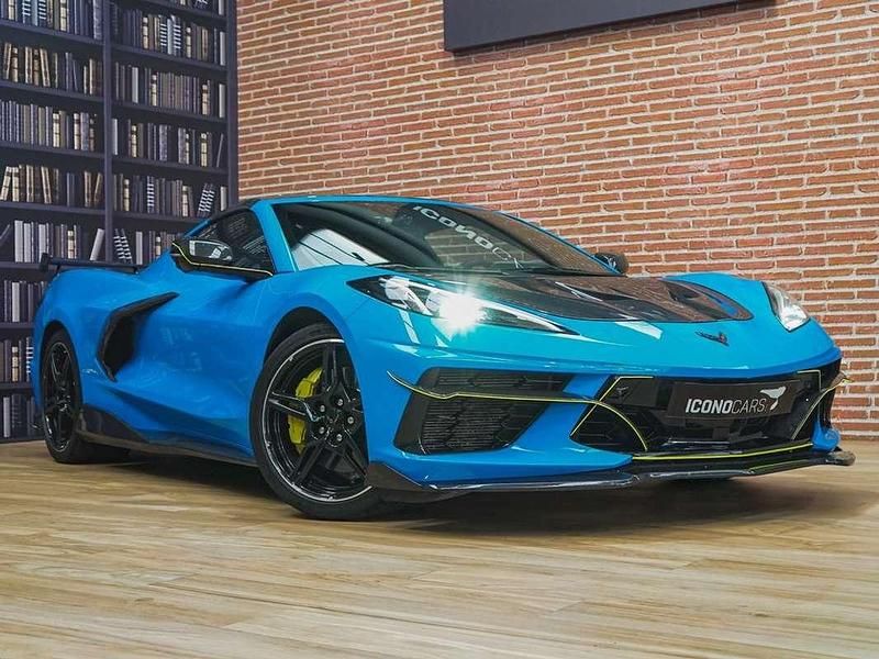 Usado Chevrolet Corvette Stingray 506 CV (372 kW) 2022 Azul Coupe