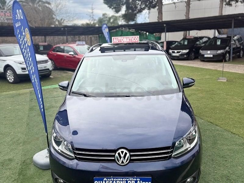 Usado VW Touran Advance 105 CV (77 kW) 2014 Azul Monovolumen