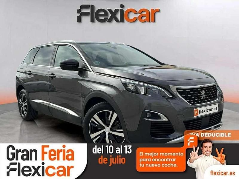Gris Usado 2020 Peugeot 5008 GT-line Monovolumen | 16.490 € (Super precio) - Imagen 1/4