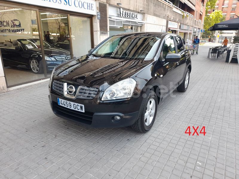 Negro Usado 2008 Nissan Qashqai Acenta SUV | 6990 € (Precio justo) - Imagen 1/4
