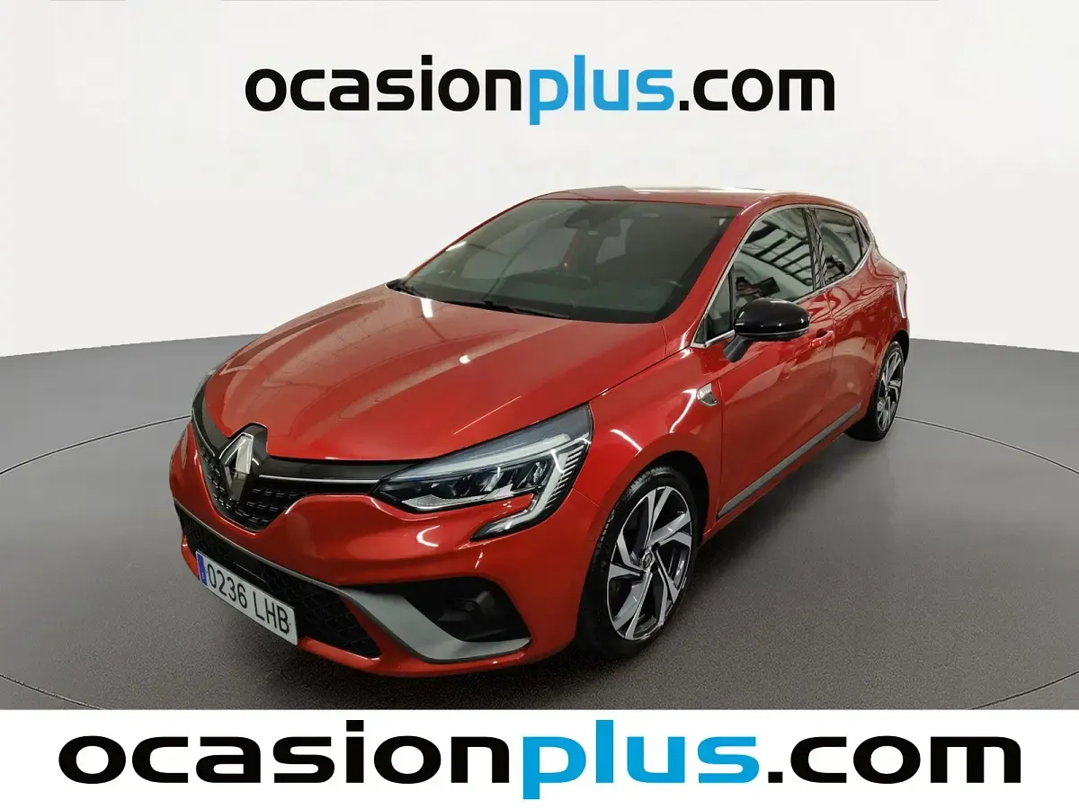 Usado Renault Clio V RS Line 131 CV (96 kW) 2020 Rojo Utilitario