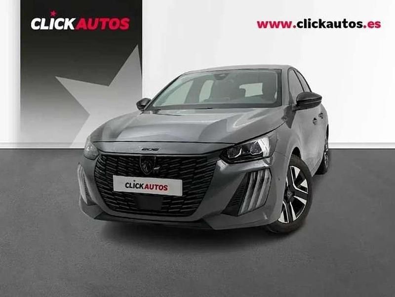Usado Peugeot 208 Allure 101 CV (74 kW) 2025 Gris Utilitario