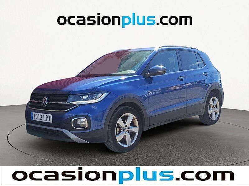 Azul Usado 2021 VW T-Cross Sportline SUV | 20.273 € (Buen precio) - Imagen 1/4