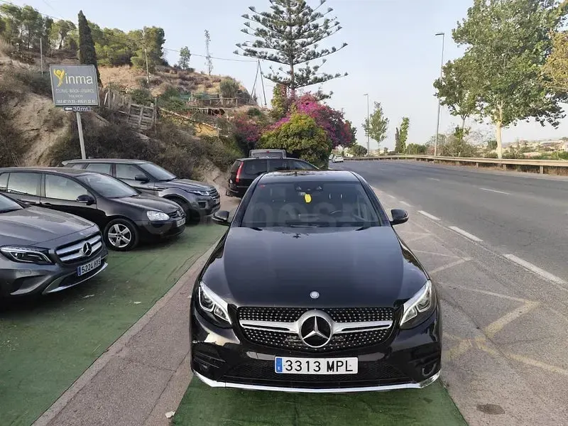 Usado Mercedes GLC220 170 CV (125 kW) 2016 Negro SUV