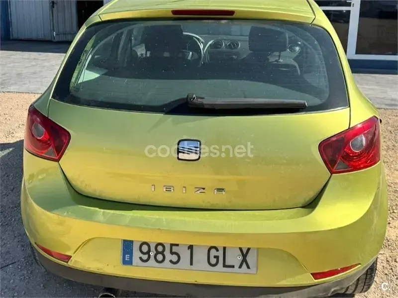 Brugt Seat Ibiza Style 105 HK (77 kW) 2009 Grøn Sedan