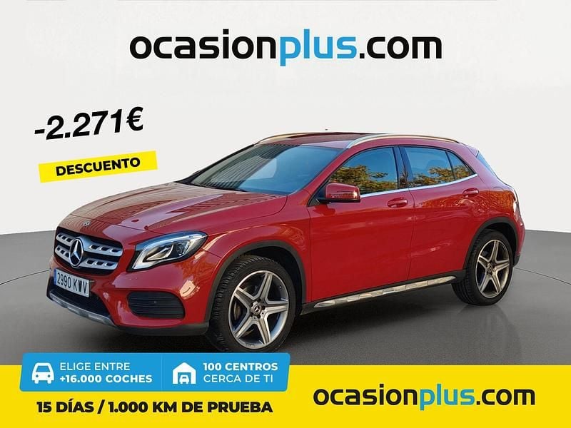 Rojo Usado 2019 Mercedes GLA200 SUV | 24.990 € (Precio justo) - Imagen 1/4