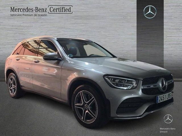 Usado Mercedes GLC220 194 CV (142 kW) 2021 Plata mojave