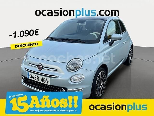 Azul Usado 2023 Fiat 500 Dolcevita Berlina | 11.990 € (Precio justo) - Imagen 1/4