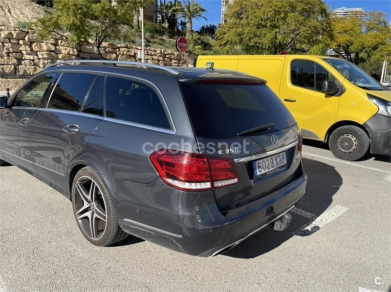 Usado Mercedes E350 Avantgarde 231 CV (169 kW) 2010 Gris / plata Familiar