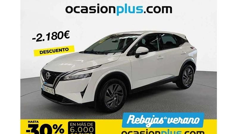Blanco Usado 2022 Nissan Qashqai Acenta SUV | 17.682 € (Precio justo) - Imagen 1/3