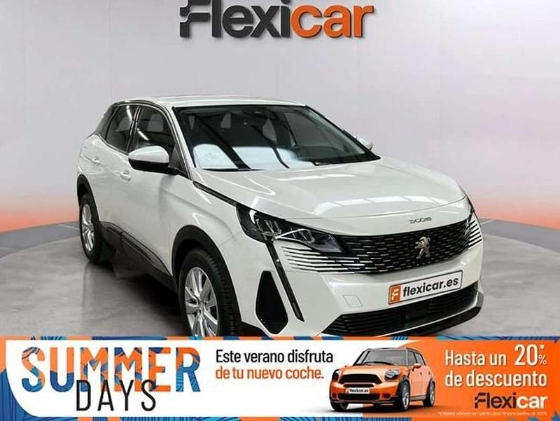 Blanco Usado 2021 Peugeot 3008 Active SUV | 15.490 € (Super precio) - Imagen 1/4