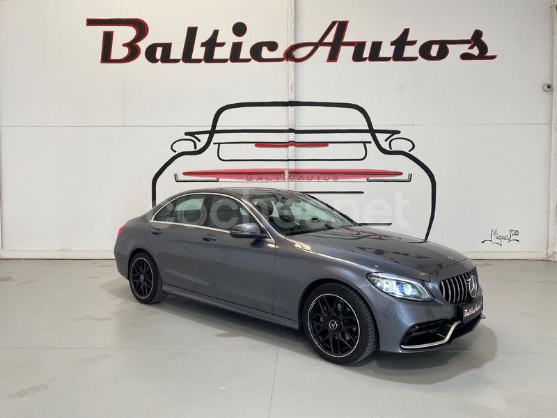 Usado Mercedes C220 194 CV (142 kW) 2019 Gris / plata Berlina