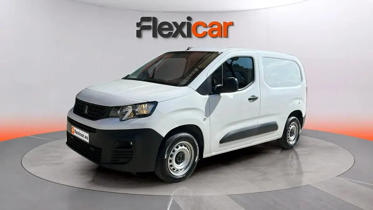 Usado Peugeot Partner 102 CV (75 kW) 2021 Blanco Monovolumen