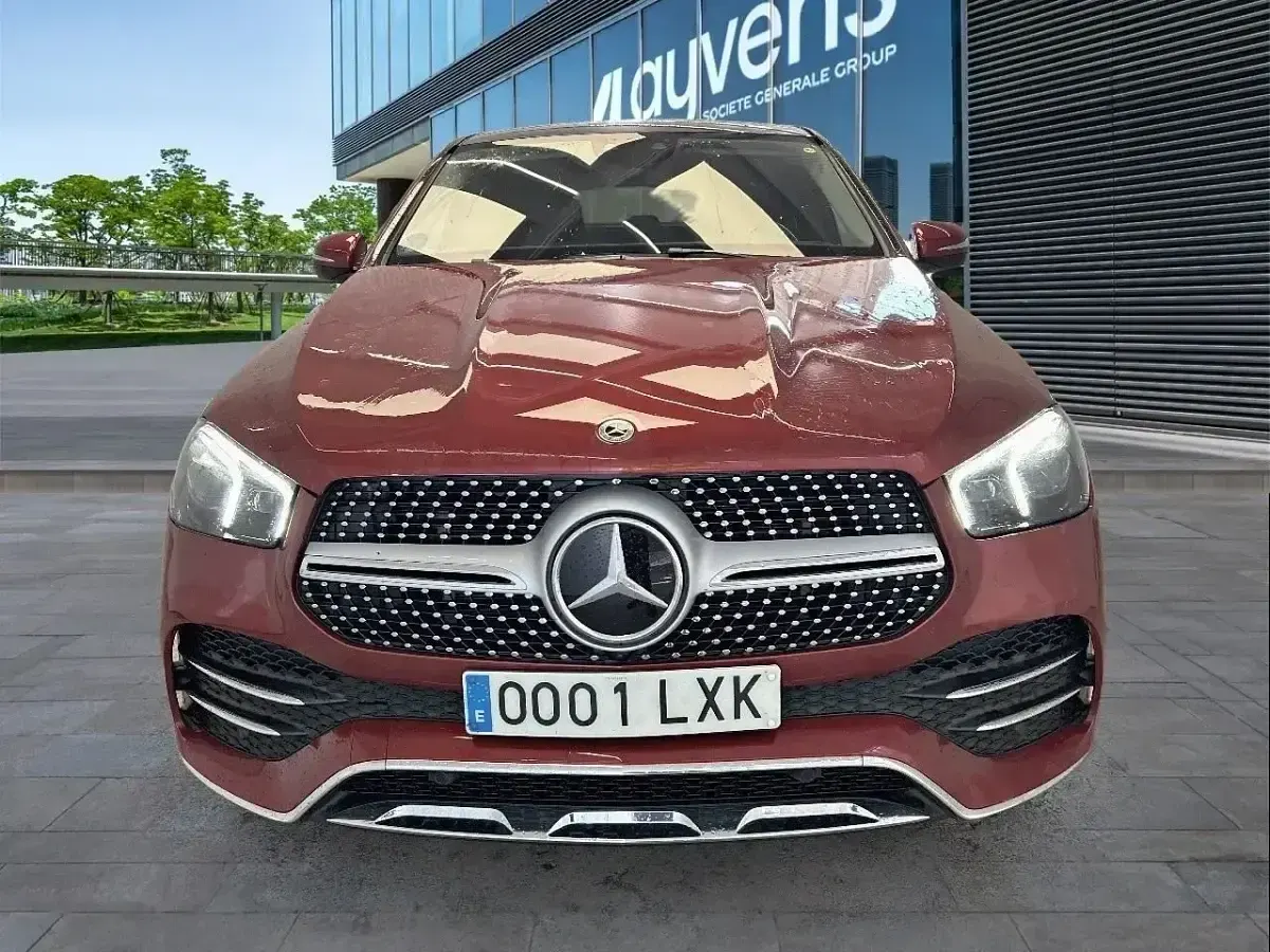 Usado Mercedes GLE350 320 CV (235 kW) 2022 Rojo Coupe