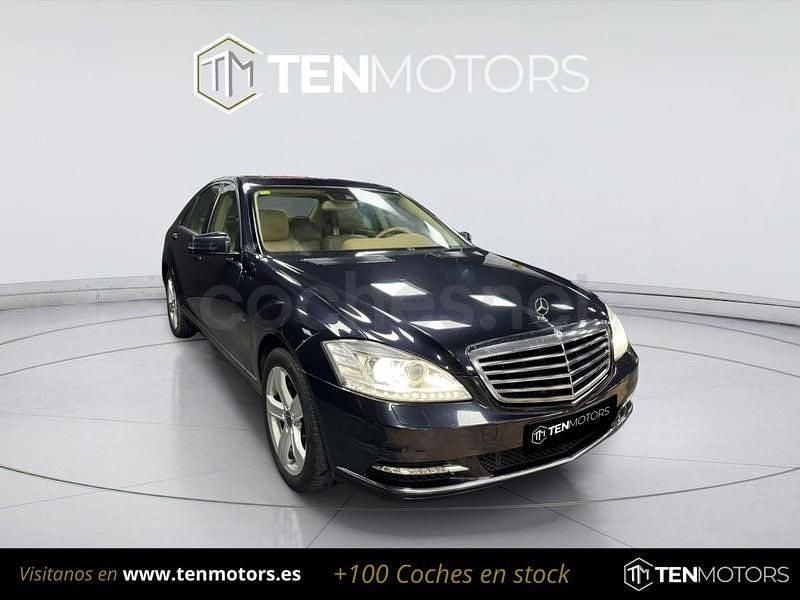 Usado Mercedes S350 258 CV (189 kW) 2010 Negro Berlina