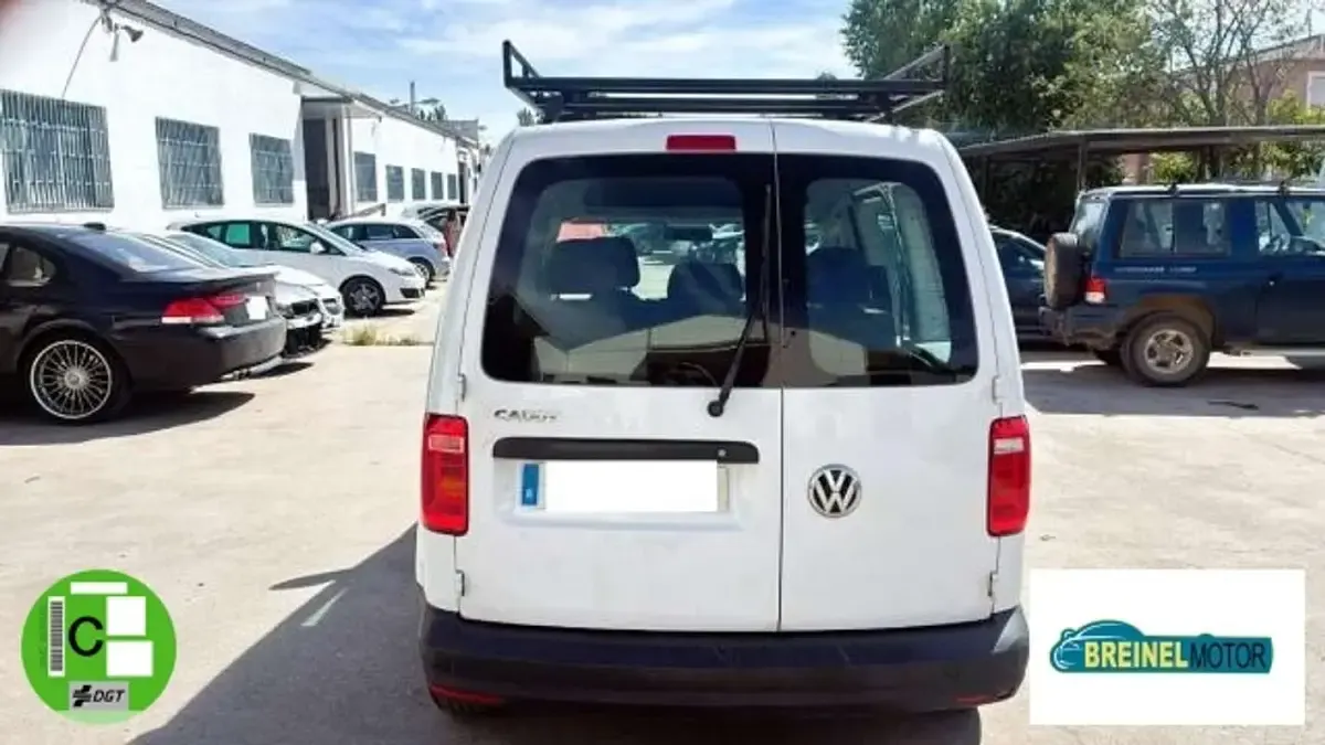 Usado VW Caddy Edition 102 CV (75 kW) 2021 Blanco Monovolumen