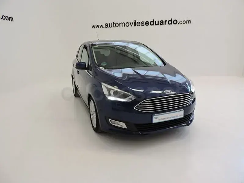 Usado Ford C-MAX Titanium 125 CV (91 kW) 2016 Azul Monovolumen