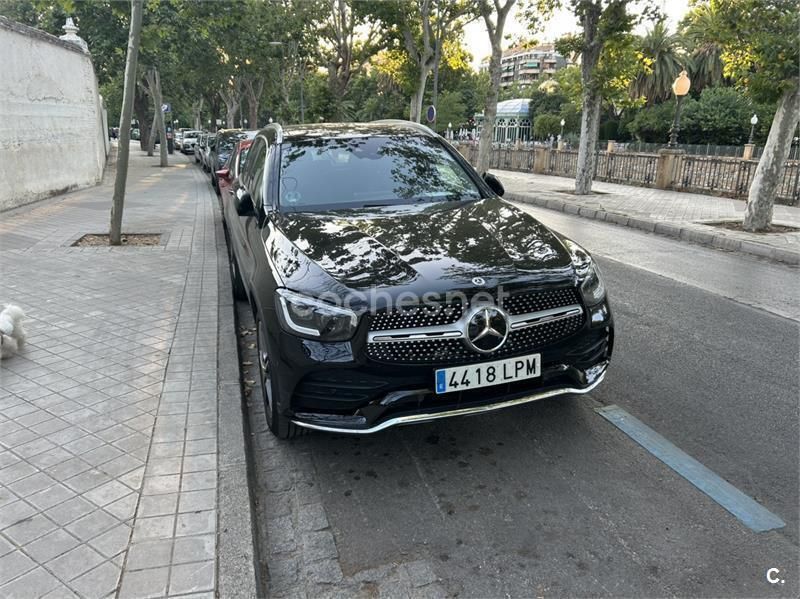 Negro Usado 2021 Mercedes GLC200 SUV | 37.900 € (Precio justo) - Imagen 1/4