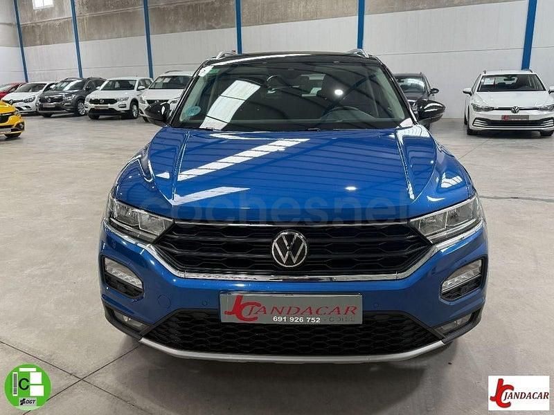 Usado VW T-Roc Advance 150 CV (110 kW) 2021 Azul SUV