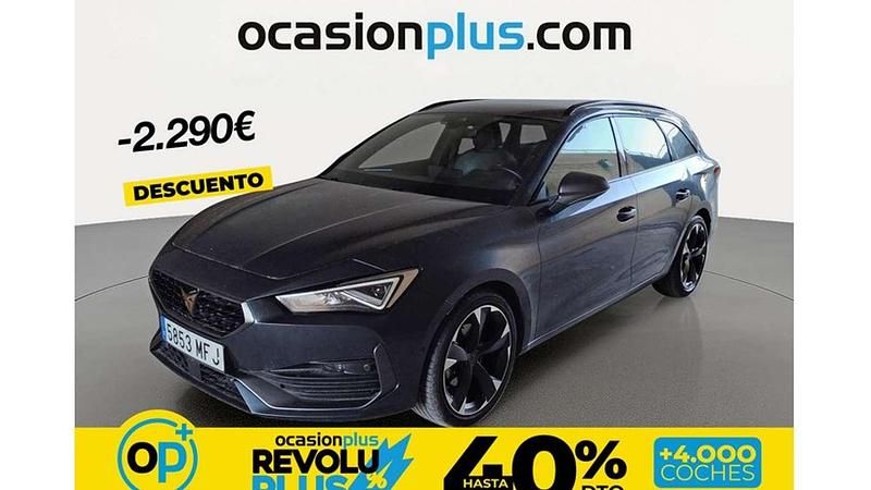 Usado Cupra Leon 150 CV (110 kW) 2023 Gris Familiar